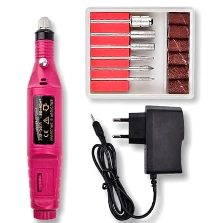 Bolt Bee Mini Electric Grinder Drill Tool Nail Gel Polish Removing Drill Manicure Machine Grinding Rotary Tool Kit For Milling Trimming Polishing Engraving – Us