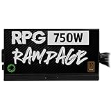 GameMax 750W Rampage Power Supply (No Power Cable inc.), Semi-Modular, APFC, Japanese Tk Main Capacitor, 80 Plus Bronze, 88% Efficiency, 14cm Cooling Fan, Real Power Gaming | Black - Image 10
