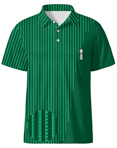 Cvrozpwy Lawn Mower Polo Shirt