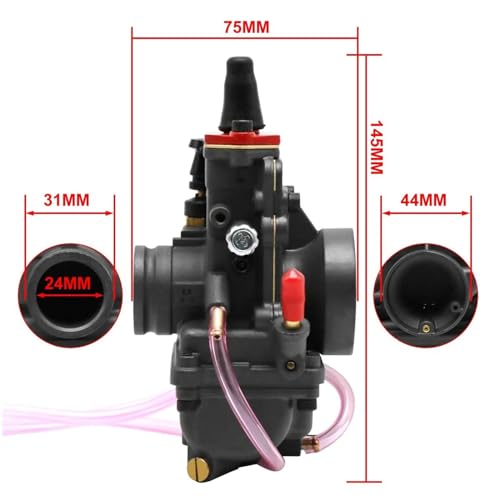 Carburateur TM24mm Mikuni avec boisseau plat haute réactivité