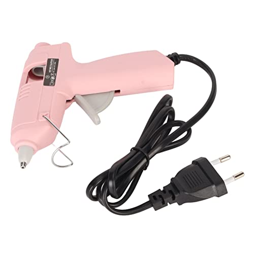 Dispositivo de Cola Quente, Mini Máquina Ergonômica de Cola Quente de 20 W para Escola (Plugue UE)