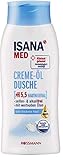 ISANA MED Creme-Öl Dusche - pH 5,5 hautneutral seifen & alkalinfrei - mit wertvollen Ölen - für sehr trockene Haut - 250 ml