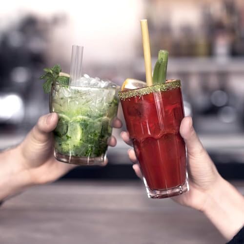 Bormioli Rocco Rock Bar Stackable Rocks Glasses, Set of 6, 9 1/4oz.3