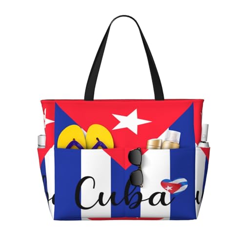 Ecuador Indigenous Flag Women Large Beach Bag Travel Weekender Foldable Tote Bag for Pool Beach Vacation Gym