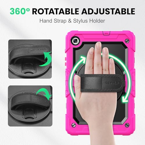 Image of SEYMAC Case for Samsung Galaxy Tab S6 Lite 10.4'' 2024-2020, Pink