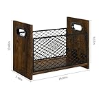YINMIT Magazine Holder, Magazine Rack Floor, Magazine Storage Basket, File Holder Organizer, Folder Organizer for Magazines, Books, Newspapers, Tablets (Medium) - Image 4