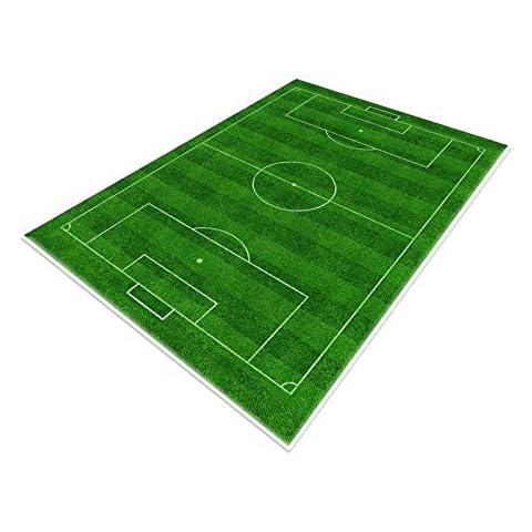 TYKTZXY Alfombra de campo de fútbol para niños y niñas Cover