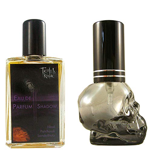 Teufelsküche Patchouli'Shadow' + frasco vacío de calavera con...