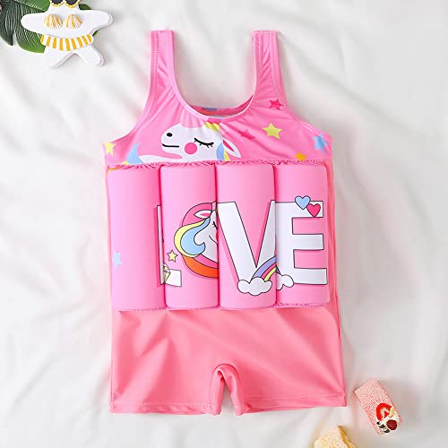 Image of Kids Boys Girls Floatation Swimsuit with Adjustable Buoyancy Baby Float Suit Swim Vest One Piece Swimwear Bathing Suit