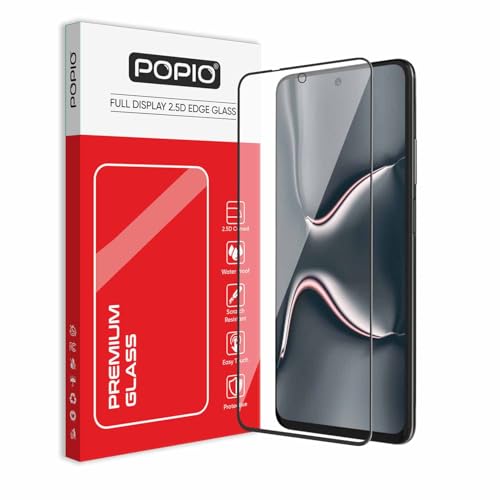 Image of POPIO Military-Grade Gorilla Tempered Glass for Xiaomi Mi 10i 5G | 9H Hardness, Edge-to-Edge, Bubble-Free
