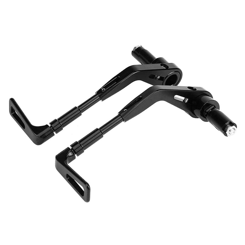 EBTOOLS pour cbr600rr lever guards pour protection de levier moto Leviers d’embrayage de frein réglables moto universels 22mm protéger garde guidon noir