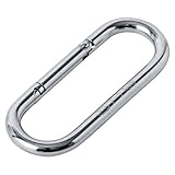 MM(水本機械) ステンレス プチカラビナ(スタンダード型) B-152(P-5)