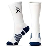 ChalkTalkSPORTS Baseball Athletic Woven Mid-Calf Socks | Batter Socks | Size Small