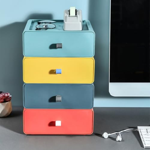 Organiser petits objets avec la boîte de rangement à tiroirs COHEALI en Pp - 6