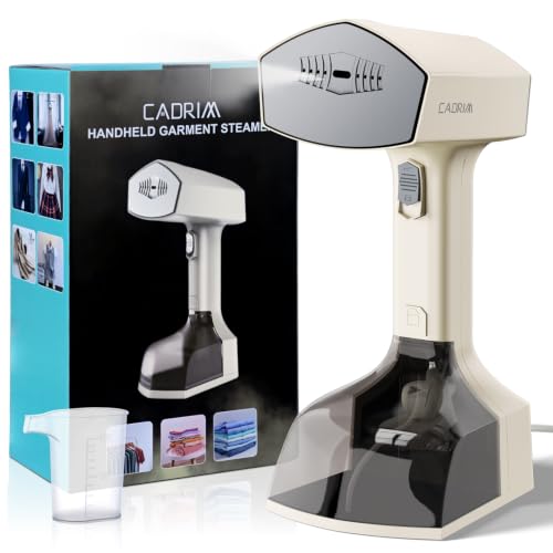 Cadrim Plancha de vapor portátil de 2000 W con depósito de agua de 350 ml y 3 niveles de vapor,Ideal para el hogar, la oficina y viajes