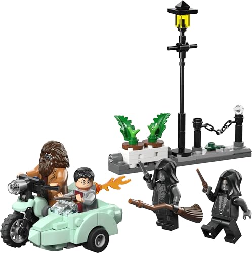 Image of LEGO Harry Potter Hagrid & Harry's Privet Drive Escape - Building Set - Motorcycle Toy - 76459