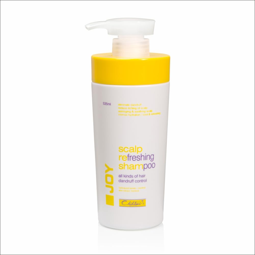 Chihtsai JOY Scalp Refreshing Shampoo (18.1oz/535ml) - For All Kinds of Hair, Dandruff Control