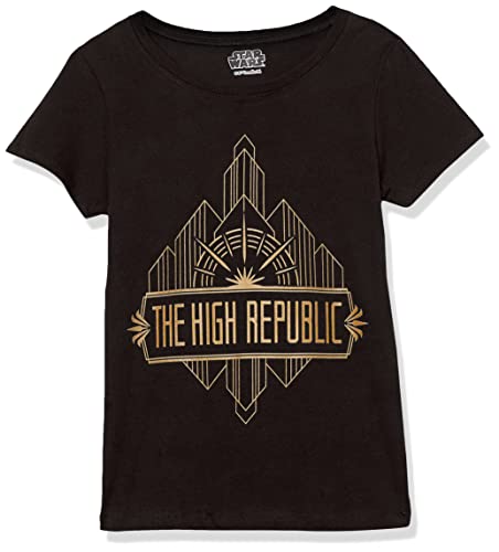 T-shirt Star Wars fille High Republic noir XL pour les passionnées de la saga