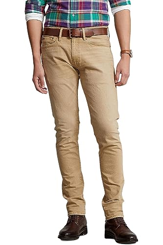 Polo Ralph Lauren Men's Sullivan Slim Stretch Jeans in Hudson Boating Khaki