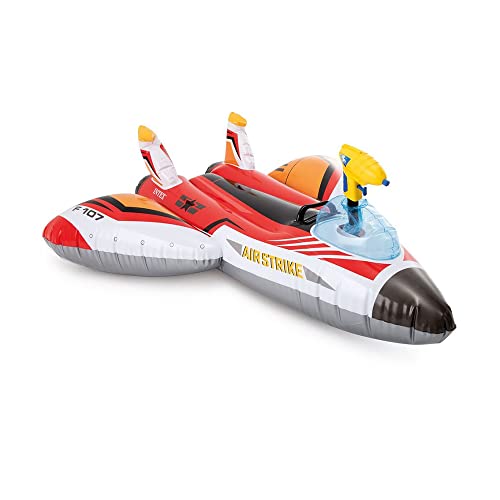 Intex WATER GUN PLANE RIDE-ONS, 117 x 117 cm, Weiß