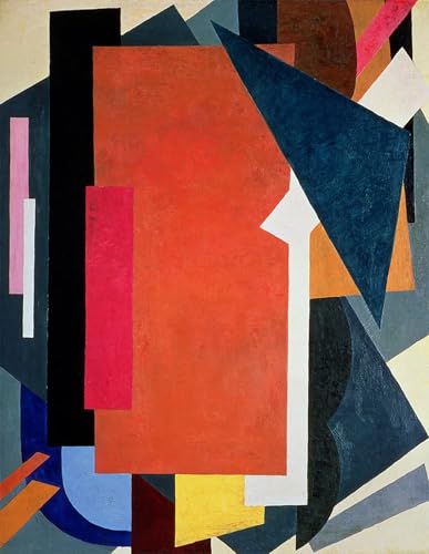 Cuadro de arte para pared de Lyubov Popova, pintura ideal para decorar tu salón de 60x90cm