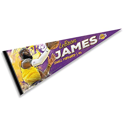 Fanion Los Angeles Lakers Lebron de WinCraft pour votre salon de sport