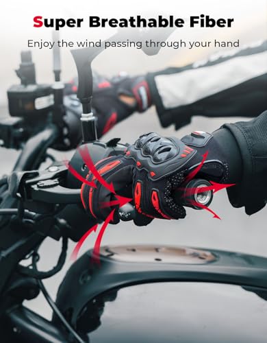 Kemimoto Motorcycle Gloves For Men thumb #3