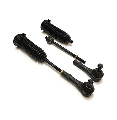 8 Pc Front Suspension Kit Sway Bar End Links, Inner & Outer Tie Rod Ends With Gear Bellows #TOP1