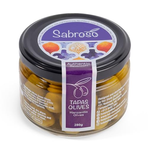 green condiment olives