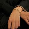 Women’s Jewelry Collections, S925 Silver, Fashion Retro Design, Heavy Industry U-shaped Horseshoe Bracelet for Women…