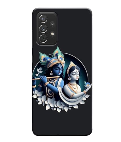Image of Lord Radha Krishna Printed Hard Back Case Cover Compatible for Samsung Galaxy A20 / Samsung A30 / Samsung M10S (Multicolor) - D1666