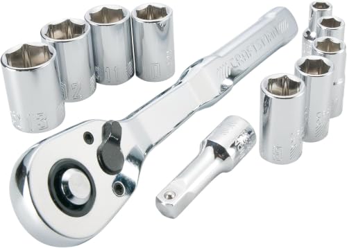 Image of CRAFTSMAN Mechanics Tool Set, Metric, 1 /4 Inch Drive, 11 Piece (CMMT34871) (Pack of 6)