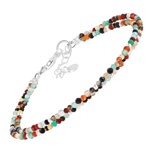 Silpada 'To Aspire' Sterling Silver Agate Bead Bracelet