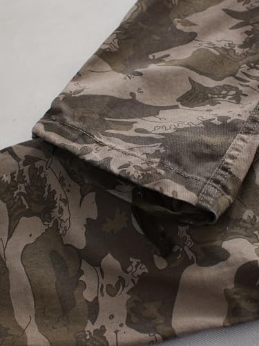 Image of AKARMY Men's Relaxed Fit Cargos