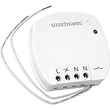 Smartwares Smarthome - Receptor interior con regulador incorporado (plstico, 100 W) color blanco