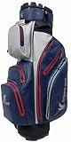 Cartbag Waterproof Orga Pro, Wasserdichtes Organizer Bag leisure golf (Blau/Grau/Red)