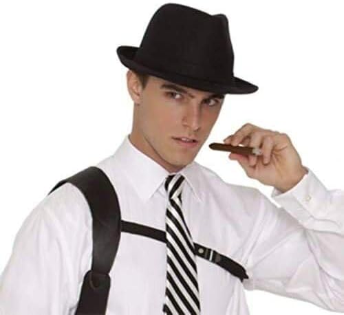 Miniatura 5 de Puro de hojaldre de escenario falso de aspecto realista (paquete de 12) (4.5 pulgadas) cigarro marrón sintético. Parece que está tapada.