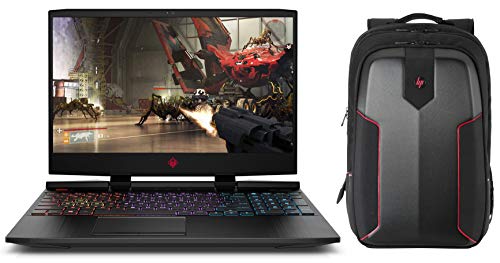 Image of HP Omen Core i5 9th Gen (8GB /1TB HDD + 256GB SSD /Win 10 /NVIDIA GTX 1650 4GB Graphics) 15-dc1092TX & Omen Gaming Backpack