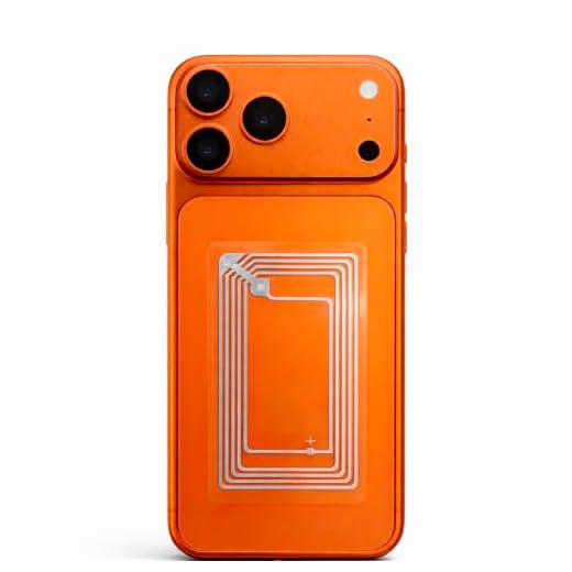 Sapbont Protection Sticker for Cell Phone，Compact Adhesive Chip for iPhone, Laptop (Clear
