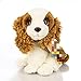 Jouet câlin Doux 18cm LIFÉELIKIKIKIKIKIKE Dog Peluche Jouet Chihuahua Husky Golden Peluche Poupée Mignonne Chiot Peluche Peluche BIMENGLONG (Color : Cocker Spaniel, Height : 18cm)