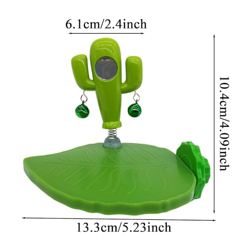 Playground Para Aves | Brinquedos Interativos Para Aves Com Formato De Folhas - Acessórios Enriqueci