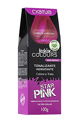 C.Kamura Tonalizante Hidratante Banho De Brilho Star Pink 100 Ml