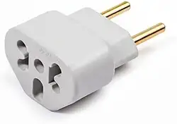 Adaptador de Tomada Universal 10A e 20A Benjamin Padrão Novo e Antigo Bivolt
