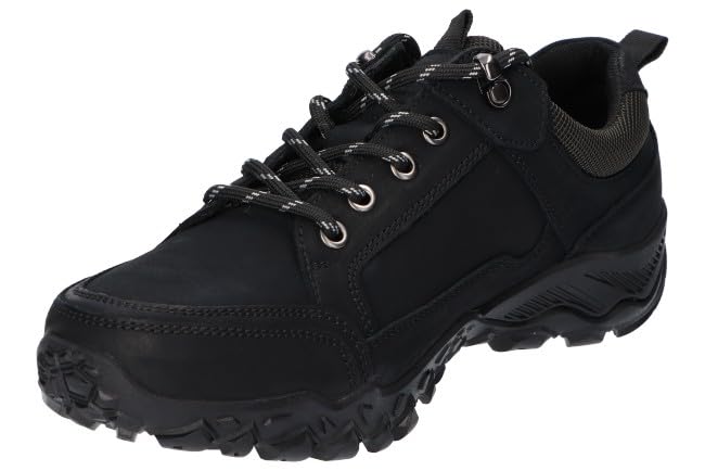 CY102 SOLIDNE TREKKINGI ZE SKÓRY BUTY SKÓRZANE MĘSKIE BK 41