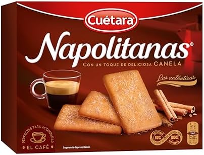 Cuétara Napolitanas Caja De Galletas - Paquete de 2 x 213gr - Tot...