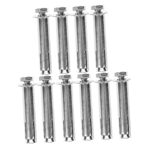 Veemoon Expension Bolts 10pcs Set Sturdy Stainless Steel Furniture Expansion Screws for Outdoor Use