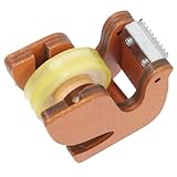 DOITOOL Holz Klebebandabroller Pigeon Tischabroller mit Stabilem Stand Praktischer Tape Cutter für Büro und Zuhause Süßer Desktop Klebebandspender für Washi Packband Langlebig und