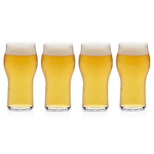 Libbey Perfect For Any Beer Stackable Beer Glasses, Set of 4
