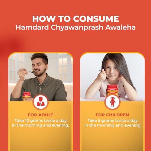 Image of Hamdard Chyawanprash Awaleha | 1kg | All Natural Herbal Remedy | Ayurvedic Formulation | Effective for Cough and Cold | Helps to Improve Immunity| Pack of 1