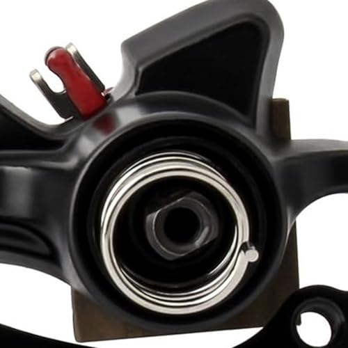 Alide 2 Stück Bremssattel-Rückholfedern, Ersatzteile, kompatibel mit Scheibenbremsenklemme BB5 BB7, Mountainbike, Rennrad, Silberstahl